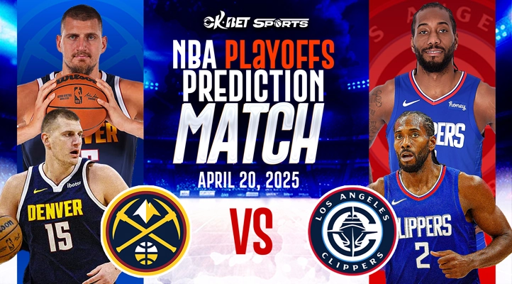 matchup of two person between nuggets vs clippers